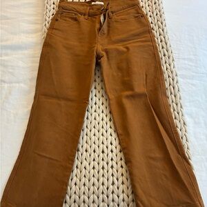 Lucky Brand Tan Flare Jeans